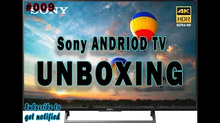 Sony KD-43X8500G  Unboxing