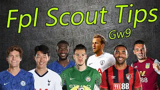 Fpl Scout Tips Gameweek 9