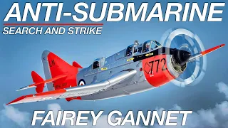 Anti-Submarine Aircraft | Fairey Gannet Search And Strike +interview  with Eric Brown