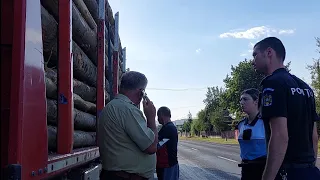 Mafia lemnului și slăbiciunea statului român ! Supratonajul și poliția în acțiune !