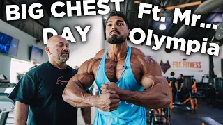 Chest Day with COACH ft. @dereklunsford_  @hanyrambod_FST7