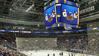 4/25/19 - Stanley Cup Playoffs Round 2 Game 1 - BLUES GOAL!! #1