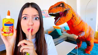 TROVA GLI INGREDIENTI DELLO SLIME NASCOSTI DAL DINOSAURO!