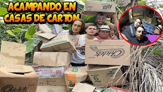 ACAMPANDO EN CASAS DE CARTON EN MEDIO DEL BOSQUE - TATTOXTREME