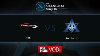 coL vs Archon, Shanghai Major America Quali, Play-Off, Game 1