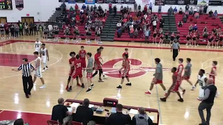 20190207 TO Late Dunk in CHS Varsity Playoff vs Roswell