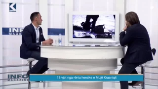 18 vjet nga rënia heroike e Muj Krasniqit dhe 35 Dëshmorve te tjerë.