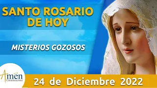 Santo Rosario de Hoy Sábado 24 Diciembre 2022 l Padre Carlos Yepes | Católica | Rosario | Amén