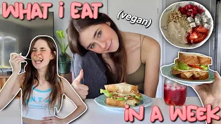 what i eat in a week as a vegan!!!!