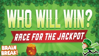 Race For The Jackpot! | Brain Break | St. Patrick's Day Kids Workout | GoNoodle Inspired