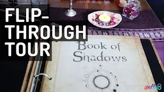 📖 Book of Shadows Tour (Flip-Through) Learning Wicca by Spells8