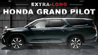 2024 Honda GRAND PILOT - Extra-Long Honda Pilot with Full-Size 3rd Row