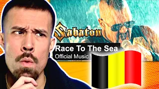 BELGIAN Reacts to SABATON RACE TO THE SEA