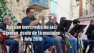 live big band concert performance Bassan mercredis du jazz Servian école de musique 6 July 2016 02