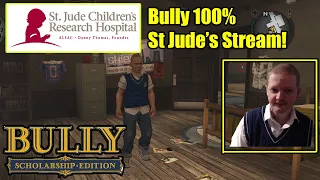 Bully 100% Completion Stream St Jude's Charity Stream Christmas Eve