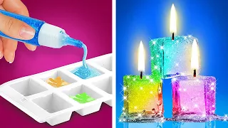 IDEAS MUY FÁCILES PARA HACER VELAS