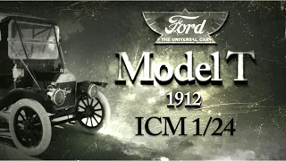 Ford Model T Commercial Roadster - 1/24 ICM