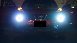 Replace Nissan Juke Headlights with 55w HID Bi-Xenon Lights