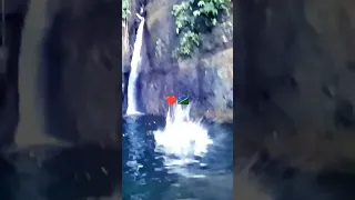Dangerous waterfall.
