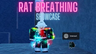 How to get RAT BREATHING + Showcase | Demon Slayer: Burning Ashes