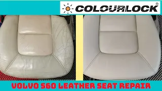 Volvo S60 leather seat restoration / COLOURLOCK / OCD DETAILING