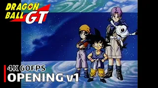 Dragon Ball GT - Opening v1 [4K 60FPS | Creditless | CC]