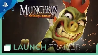 Munchkin : Quacked Quest - Launch Trailer | PS4