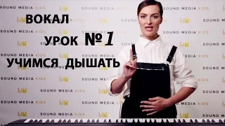 1 урок. Певческое дыхание. Виды. Упражнения.