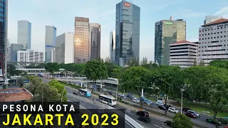 Video Drone Kota Jakarta Desember 2023