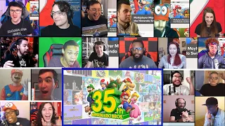 Super Mario Bros. 35th Anniversary Direct REACTIONS MASHUP