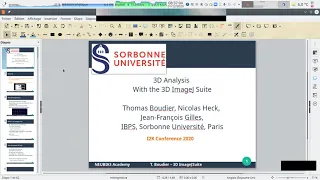 I2K 2020 tutorial: 3D Analysis with the 3D ImageJ Suite (session 1, part 1)