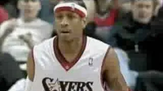 Allen Iverson 38pts vs Baron Davis GS Warriors 05/06 NBA