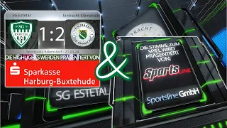 Highlights und Stimme zum Spiel - SG Estetal vs. Eintracht Elbmarsch (1:2) v. 21.03.24