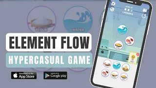 Element Flow 💧🔥🥌 Gameplay, Android, iOS, Mobile Games