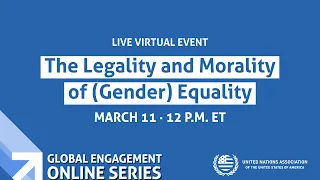 The Legality and Morality of (Gender) Equality