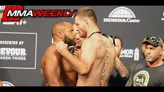 UFC 241 Ceremonial Weigh-Ins: Daniel Cormier vs Stipe Miocic