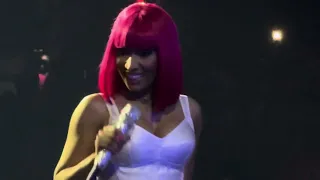 Nicki Minaj performs The Night Is Still Young on The Pink Friday 2 Tour in Newark, NJ on 3/28/24.