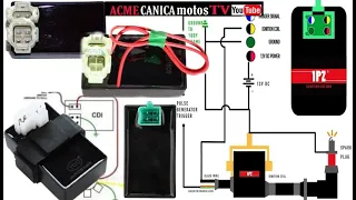 👍👨‍🔧Como conectar DIFERENTES CDI de motos y motonetas🤗 y MODIFICACIONES DE CDIs