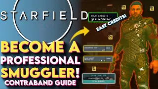 Become A Master SMUGGLER In Starfield - Starfield Contraband and Smuggling Guide (Tips and Tricks)