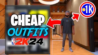 BEST *CHEAP* OUTFITS in NBA 2K24! DRIPPY OUTFITS UNDER 1000 VC! (BUDGET CLOTHES 2K24)