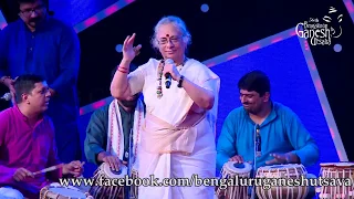 SAAVIRADA SHARANAVVA | Padmashri Shri B.Jayashree | 56th Bengaluru Ganesha Utsava 2018