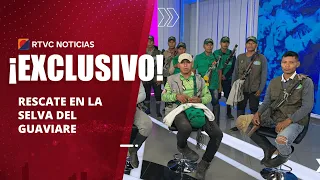 #EXCLUSIVO: ¿Cómo fue el rescate de los NIÑOS en la selva del GUAVIARE? | RTVC Noticias