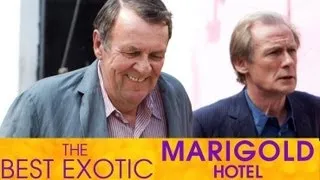 Penelope Wilton and Tom Wilkinson Interview - The Best Exotic Marigold Hotel