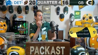 A Packers Fan's Live Reaction to the Lions Loss (NFL Week 18)