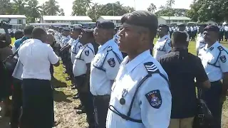 Police medal presentation by PM  Voreqe Bainimarama at Nasova 15.04.19