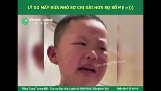 Lý do mấy đứa em sợ chị gái hơn là bố mẹ