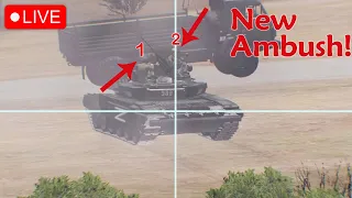 Ukrainian Forces relentlessly attacking Russian tanks until they break - Arma 3