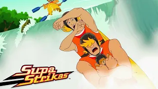 Stumble In The Jungle | SupaStrikas Soccer kids cartoons | Super Cool Football Animation | Anime