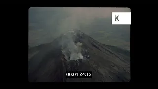 Aerials Over Active Volcano, 35mm