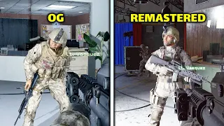 Cool Changes In Charlie Don't Surf Mission | COD 4: MW OG vs Remastered | PART 3